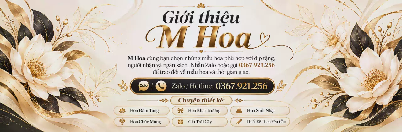 Ảnh bìa Shop hoa tươi Phường Bắc Gia Nghĩa Lâm Đồng - Cùng bạn gửi lời cảm ơn